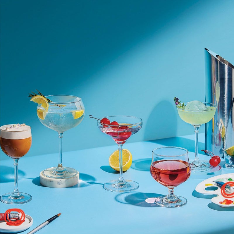 Ocean The Palette Chalice Glass - 300ml (Set of 6) - Elegant Stemware for Wine, Water, Juice, Beverages - Image 5